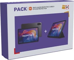Tablette tactile Xiaomi Redmi Pad 2 11" Wifi 128 Go Gris + Etui de protection