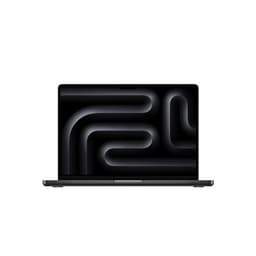 Apple MacBook Pro 14" 512 Go SSD 16 Go RAM Puce M4 CPU 10 Cœurs GPU 10 Cœurs Noir sidéral