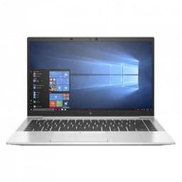 HP EliteBook 840 G7 Notebook - Intel Core i5 - 10210U / jusqu'à 4.2 GHz - Win 10 Pro 64 bits - UHD Graphics - 8 Go RAM - 256 Go SSD NVMe, HP Value - 14" IPS 1920 x 1080 (Full HD) - Wi-Fi 6 - clavier : Français