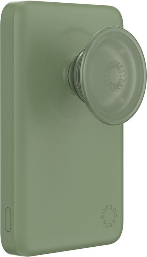 Batterie externe PopSockets Powerbank Power pack 5000 mAh MagSafe Eucalyptus