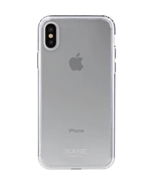 Coque The Kase en Silicone Hybride Invisible Transparent pour iPhone X
