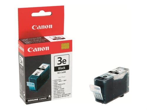 Cartouche d'encre Canon BCI-3E noir bjc-3000/6x0