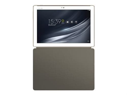 ASUS TriCover - Étui à rabat pour tablette - polyuréthane - blanc - pour ZenPad 10 Z301M, Z301MF, Z301MFL, Z301ML