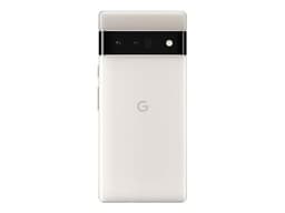 Google Pixel 6 Pro - 5G smartphone - double SIM - RAM 12 Go / Mémoire interne 128 Go - écran OEL - 6.7" - 3120 x 1440 pixels (120 Hz) - 3 x caméras arrière 50 MP, 48 MP, 12 MP - front camera 11,1 MP - blanc nuageux