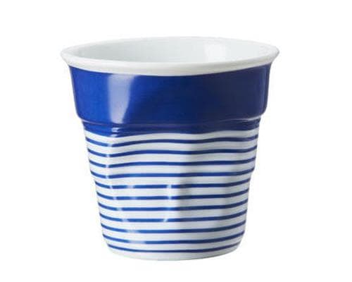 Gobelet 18 cl Revol Froissés Cappuccino Blanc Marinière Grand Large