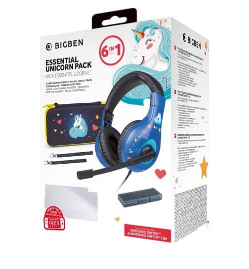 Pack d’accessoire licorne Nacon pour Nintendo Switch