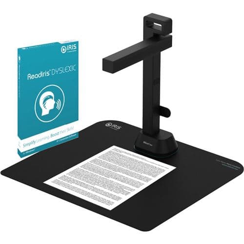 Scanner Iris IriScan Desk 6 Pro Dislexic Noir