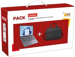 Pack PC portable Lenovo IdeaPad Slim 3 14IRH10 14" WUXGA Intel® Core™ i5 16 Go RAM 512 Go SSD Gris anthracite + Sacoche