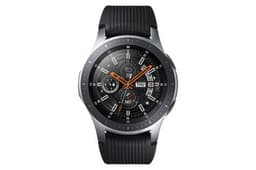 Samsung Galaxy Watch - 46 mm - argent - montre intelligente avec bande - silicone - affichage 1.3" - 4 Go - Wi-Fi, NFC, Bluetooth - 63 g