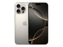 Apple iPhone 16 Pro - 5G smartphone - double SIM / Mémoire interne 256 Go - écran OEL - 6.3" - 2622 x 1206 pixels (120 Hz) - 3 x caméras arrière 48 MP, 48 MP, 12 MP - front camera 12 MP - démo - titane naturel