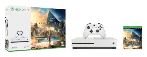 Pack Console Microsoft Xbox One S 500 Go + Assassins's Creed Origins