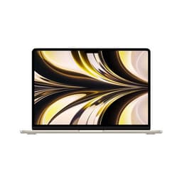 Apple MacBook Air 13" 256 Go SSD 16 Go RAM Puce M2 CPU 8 Cœurs GPU 8 Cœurs Lumière Stellaire