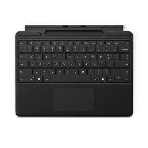 Clavier Microsoft Noir pour Surface Pro 13" avec rangement pour stylet