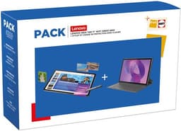 Pack Tablette Tactile Lenovo Idea Tab 11" Wi-Fi 128 Go Gris anthracite + Stylet et coque de protection avec clavier