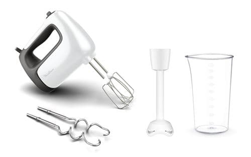 Batteur électrique Moulinex Prep'Mix+ HM461110 500 W Blanc