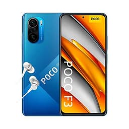 Smartphone Xiaomi Poco F3 M2012K11AG 6.67 Pouces FHD+ Snapdragon 870 8Go 256Go Android 10 Bleu Foncé