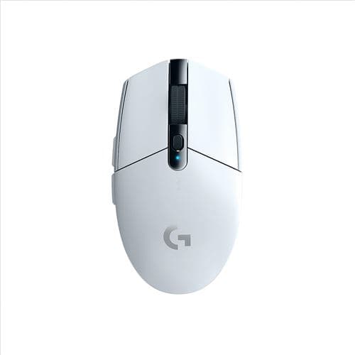 Logitech G G305 - Souris - optique - 6 boutons - sans fil - 2.4 GHz - récepteur sans fil USB - blanc