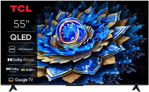 TV Tcl 4K QLED 55T69C 140 cm 2025