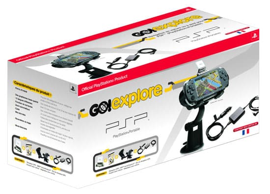 Sony GPS + Go!Explore + berceau + adaptateur voiture pour PSP