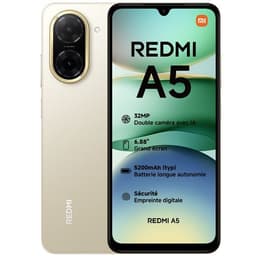 Smartphone Xiaomi Redmi A5 6,88" Double nano SIM 128 Go Sandy Gold
