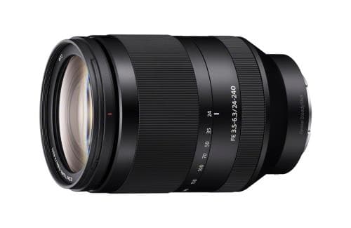 Objectif Hybride Sony FE 24-240mm f/3.5-6.3 OSS Noir