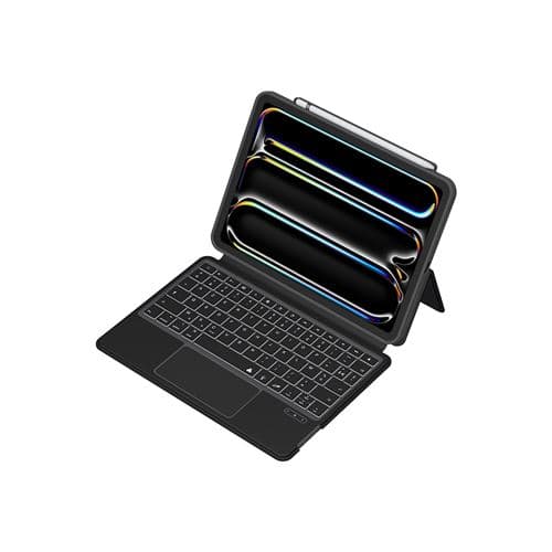 Etui clavier Azerty MW Quick Note pour iPad Pro 11" M4 2024 Noir
