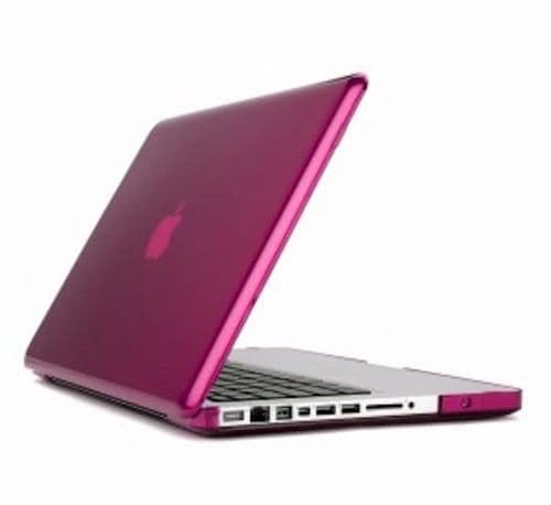 Coque Speck SeeThru pour MacBook Pro 13" , Framboise