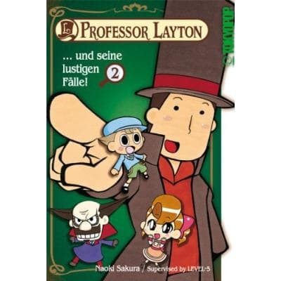 Professor layton 2 - und seine lustigen fälle tokyopop