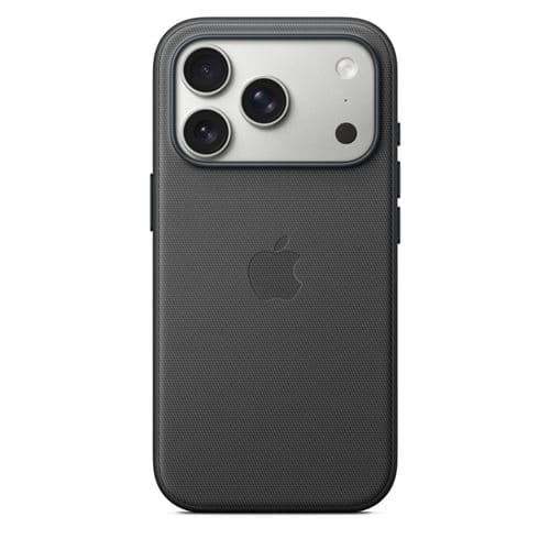 Coque Apple en tissage technique avec MagSafe noir pour iPhone 17 Pro