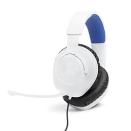 Casque Gaming filaire JBL Quantum 100P Blanc pour PS5 PS4 Switch Xbox PC Mac