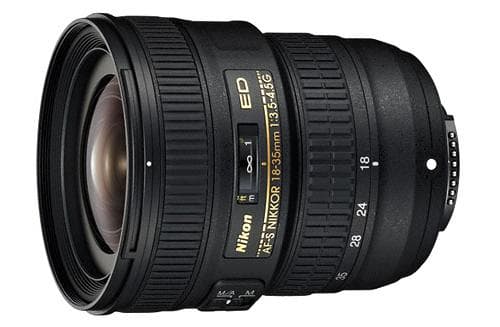 Objectif reflex Nikon AF-S FX Nikkor 18-35 mm f/3.5-4.5 G ED