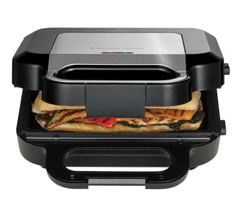 Appareil à croque-monsieur 3 en 1 Russell Hobbs Créations 26810-56 Noir et Gris