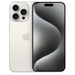 Apple iPhone 15 Pro Max 6,7" 512Go Titane Blanc Reconditionné avec batterie neuve