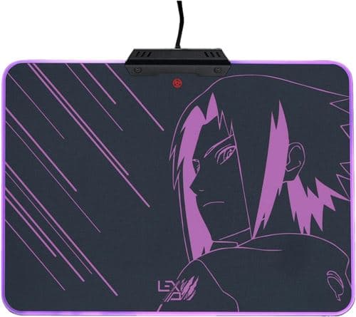 Tapis de souris Lexip x Tsume Naruto Shippuden Sasuke Revenge Noir et violet