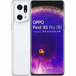 Smartphone Oppo Find X5 Pro 5G 6 7 pouces 256 GB Blanc