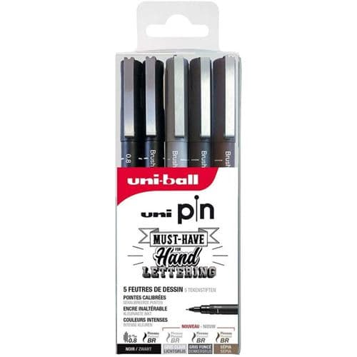 ETUI 5 PIN 4 BRUSH - 1 08200 N
