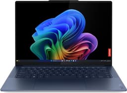 PC portable Lenovo Yoga Slim 7 14Q8X9 14,5" Ecran tactile Copilot+ Snapdragon® X Plus 16 Go RAM 512 Go SSD Bleu cosmique