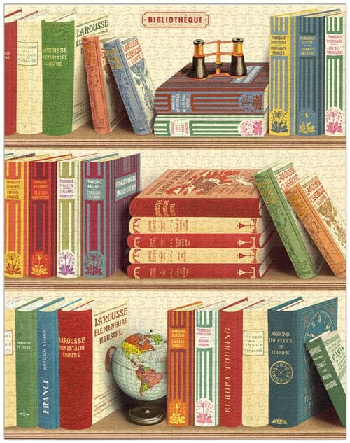 Puzzle Letterbox Bibliothèque 1000 pièces
