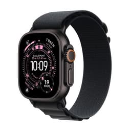 Apple Watch Ultra 3 GPS + Cellular 49mm Boitier en Titane Noir avec Boucle Alpine noir Medium