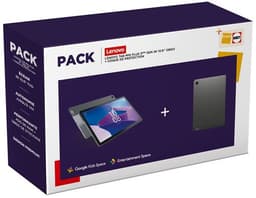Pack Tab Lenovo M10 Plus 3ème Generation 10.61" 2K - 128 Go + Folio et film de protection