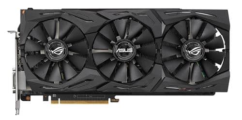 ASUS ROG-STRIX-RXVEGA56-O8G-GAMING - OC Edition - carte graphique - Radeon RX VEGA 56 - 8 Go HBM2 - PCIe 3.0 x16 - DVI, 2 x HDMI, 2 x DisplayPort