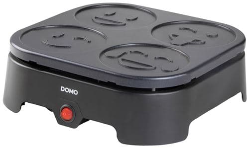 DOMO DO8718P - Crêpière - 600 Watt