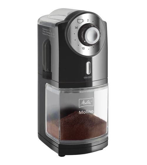 Melitta Molino - Moulin à café - 100 Watt - noir