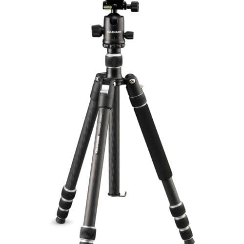 Mini-Trépied avec monopode intégré Cullmann foto·audio·video Nando 560MC RB8.5 pour Réflex et Hybride Noir Argent