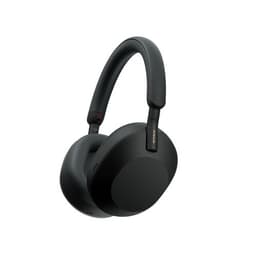 Casque Arceau réduction active du bruit sans fil Sony WH1000XM5SA Bluetooth avec étui souple Noir