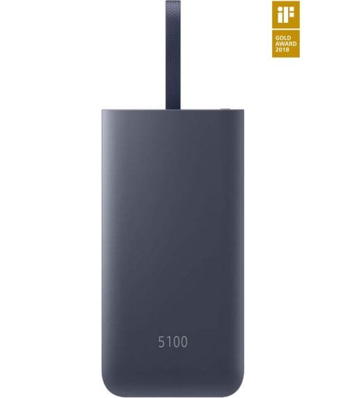 Batterie externe Samsung Charge rapide USB-C Combo 5100 mAh Bleu
