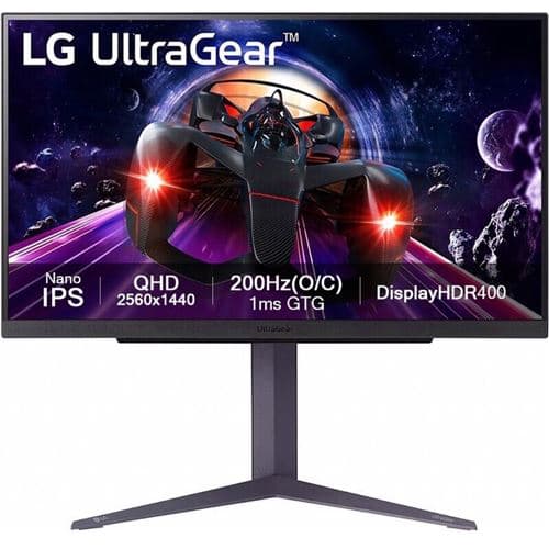 Ecran PC gaming LG 27GS85Q-B 27" 180 Hz QHD