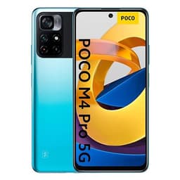 Xiaomi POCO M4 Pro 5G - 5G smartphone - double SIM - RAM 6 Go / Mémoire interne 128 Go - microSD slot - Écran LCD - 6.6" - 2400 x 1080 pixels (90 Hz) - 2x caméras arrière 50 MP, 8 MP - front camera 16 MP - bleu cool