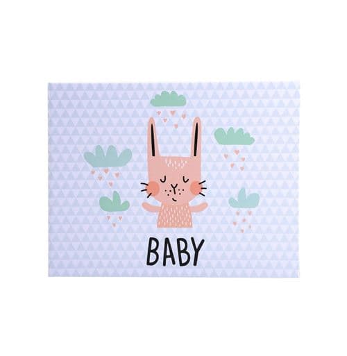 Album photos livre EXACOMPTA Baby 28,5x22cm 30p gris