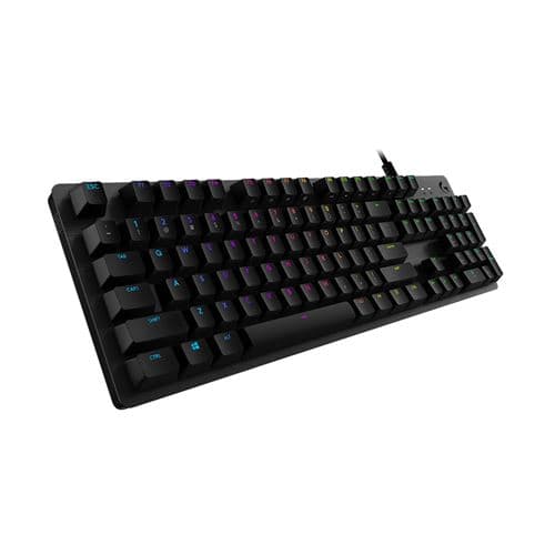 Clavier Gaming filaire mécanique Logitech G512 SE Lightsync RVB Noir